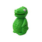 Crocodile Rubber Dog Chew Toy Durable Squeaky