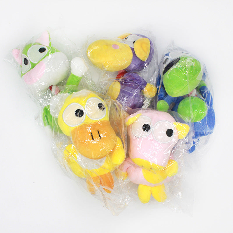 Big Eye Doll Plush Dog Toy Soft Polyester 16x7cm 2
