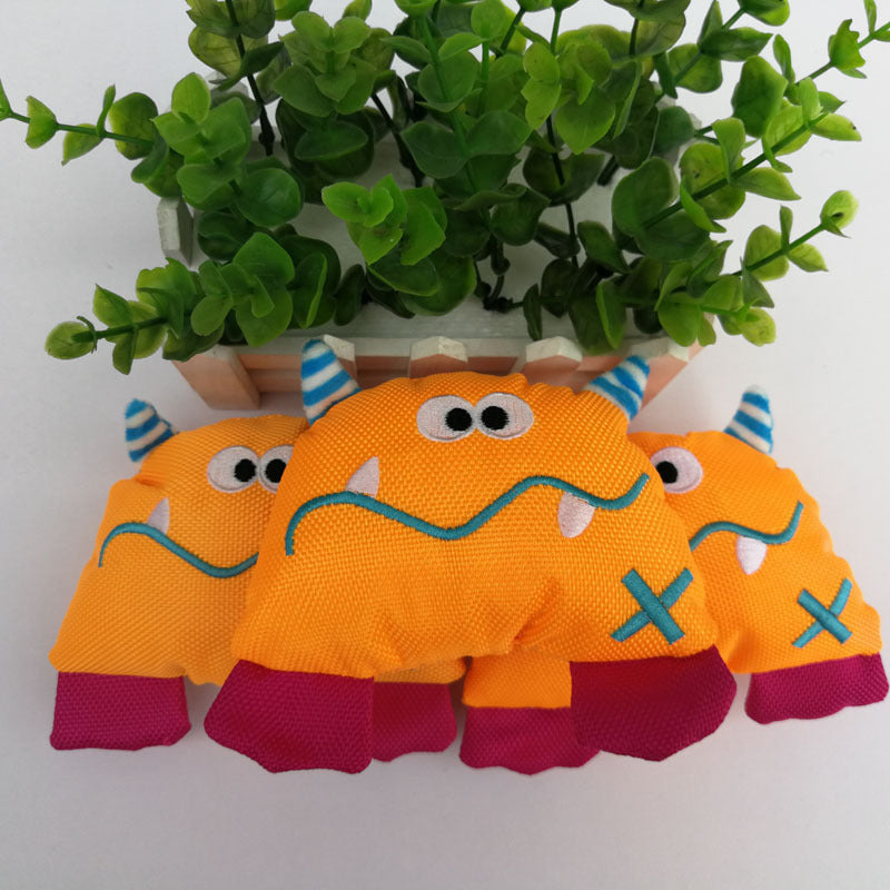 Plush Sea Monster Dog Toy Oxford Cloth Soft Chew Toy 4