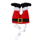 Christmas Clown Dog Hat Polyester Festive Costume Accessory
