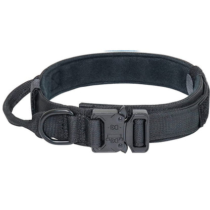 Nylon Tactical Dog Collar Adjustable Heavy Duty Buckle 4