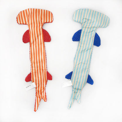 Shark Plush Dog Chew Toy Soft Durable 50x19cm 4
