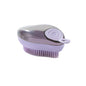 Fillable Mango Shape Dog Grooming Brush ABS TPR Material 4