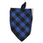 Plaid Cotton Dog Bandana Adjustable Triangle Scarf 10