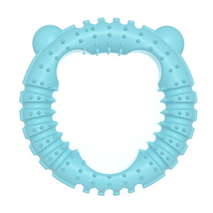 Bear Shaped Dog Chew Toy TPR Durable 12.5cm 2