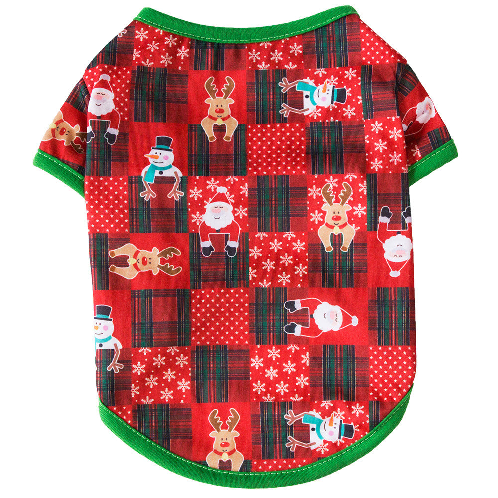 Cotton Dog Christmas Clothes Soft Festive Apparel for Dogs 5