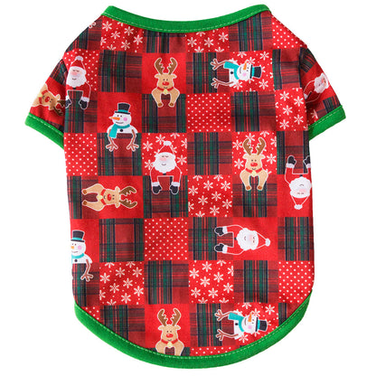 Cotton Dog Christmas Clothes Soft Festive Apparel for Dogs 5