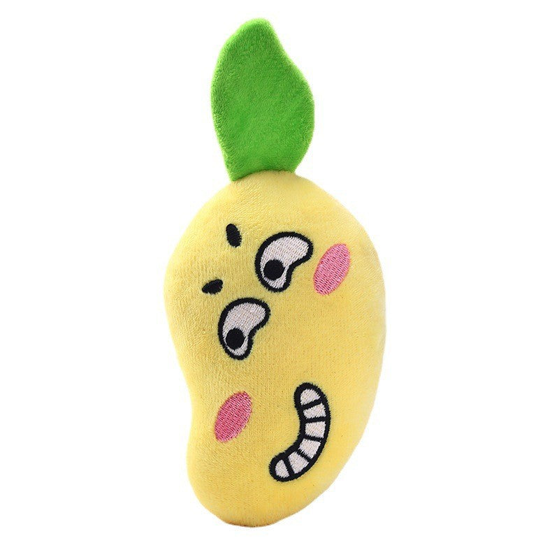 Mango Expression Plush Dog Toy Soft Interactive Plush 2