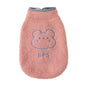 Teddy Plush Dog Vest Warm Cozy Soft Bear Style 4