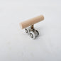 Wooden Parrot Toy Rollerskate Educational Bird Cage Accessory 3
