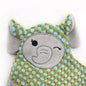 Plush Dog Toy Squeaky Animal Shape Raccoon Elephant Monkey 7