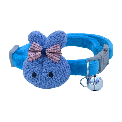 Polyester Dog Collar Cute Flower Cartoon Adjustable 18-30cm 3