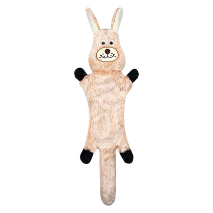 Plush Dog Toy Rabbit Cow Donkey Soft Squeaky 45x18cm 3