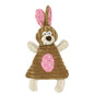 Corduroy Plush Rabbit and Mouse Dog Toy 21.5 x 14cm 4