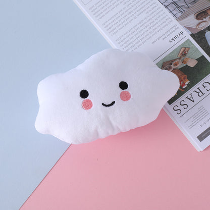 Squeaky Plush Dog Toy Cloud Shape Soft Interactive 9