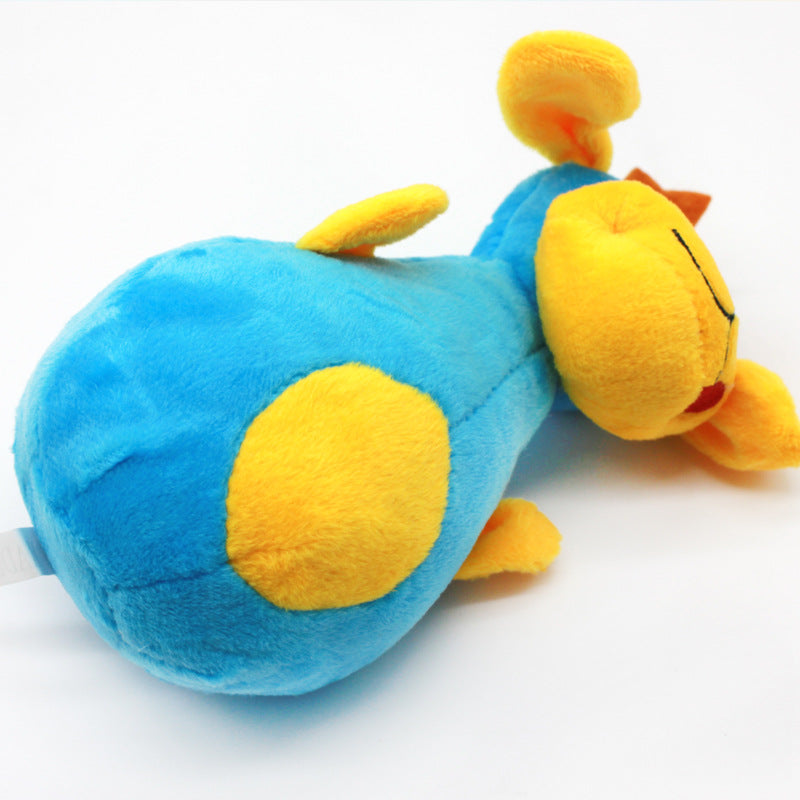 Big Belly Plush Dog Toy Squeaky Soft Interactive 2