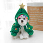 Christmas Tree Dog Cape and Shawl Festive Holiday Costume