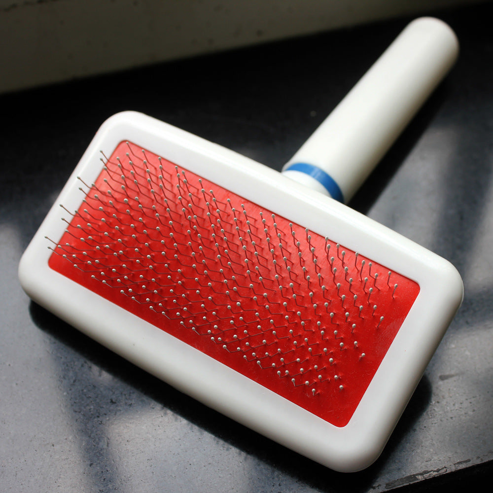 Plastic Dog Grooming Brush Cleaning Comb 13 by 10 cm 2