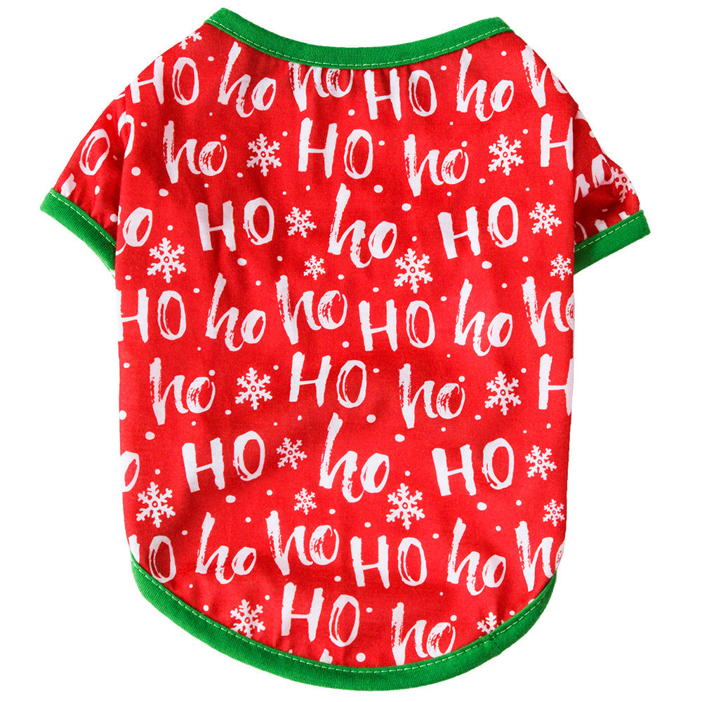 Cotton Dog Christmas Clothes Soft Festive Apparel for Dogs 10