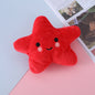 Five-Pointed Star Plush Dog Chew Toy with Squeaker 13x10cm 7