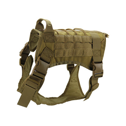 Nylon Tactical Dog Harness Heavy Duty Adjustable Sizes M L XL 2