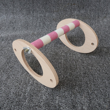 Wooden Parrot Stand Matte Finish Frosted Rack for Parrots 2