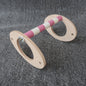 Wooden Parrot Stand Matte Finish Frosted Rack for Parrots 2