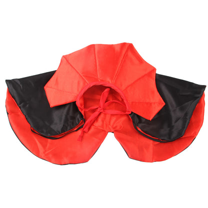 Polyester Dog Cloak Halloween Costume Adjustable Neck Size 4
