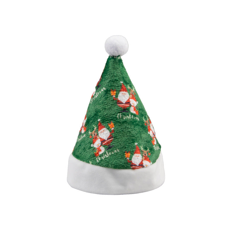 Christmas Dog Hat Soft Plush Holiday Pet Costume 8