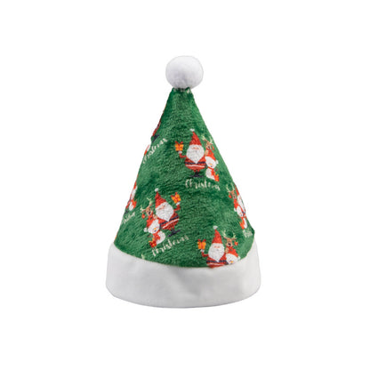 Christmas Dog Hat Soft Plush Holiday Pet Costume 8