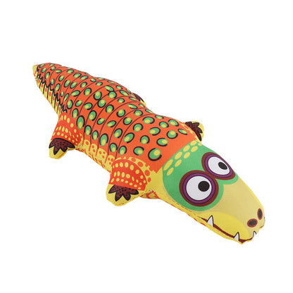 Crocodile Dog Chew Toy Durable PP Oxford Cloth 27cm 3
