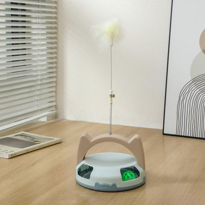 Plastic Cat Teaser Interactive Self-Playing Stuffy Toy 2