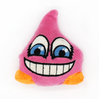 Water Drop Plush Dog Toy Soft Squeaky Interactive 5