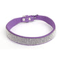 Sparkling Rhinestone Nylon Dog Collar Adjustable Sizes 2