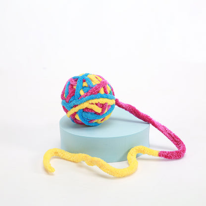 Wool Cat Toy Ball Plush Self-Relieving for Indoor Cats 6cm 2