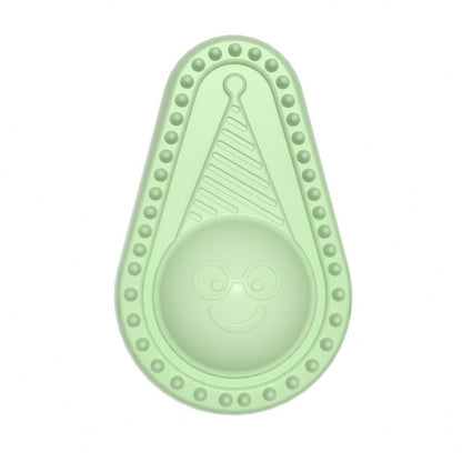 Avocado Shape Dog Chew Toy TPR Material Durable Soft 4