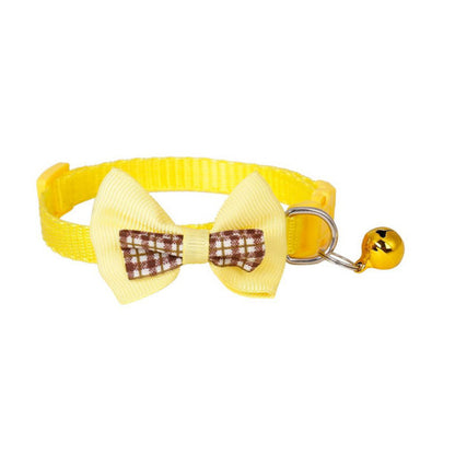Polyester Dog Collar with Bow Adjustable 19 to 32 cm 7