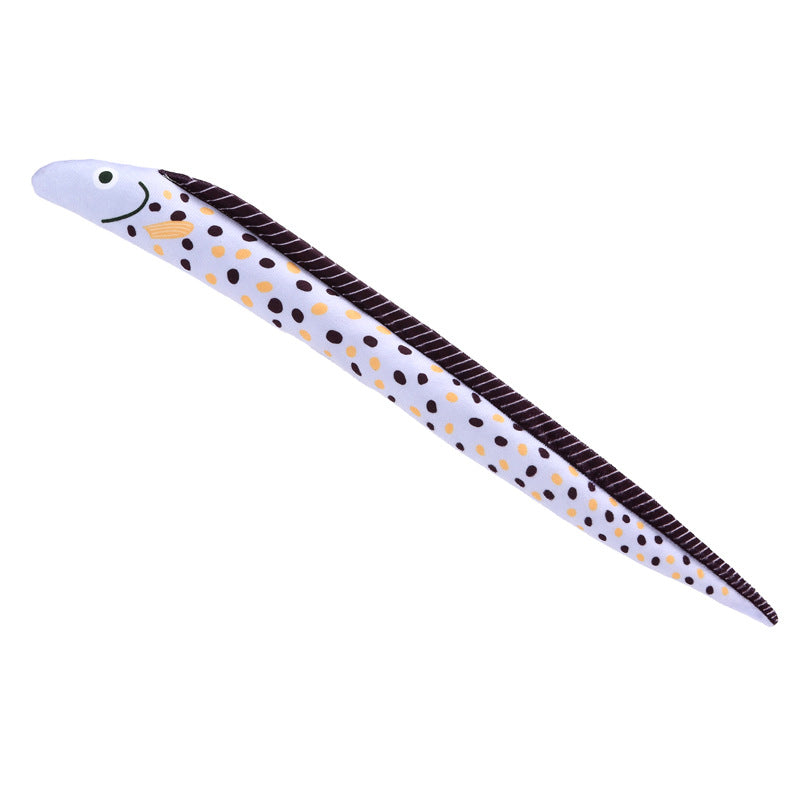 Plush Catnip Toy Fish Shape with Crinkle Texture 4