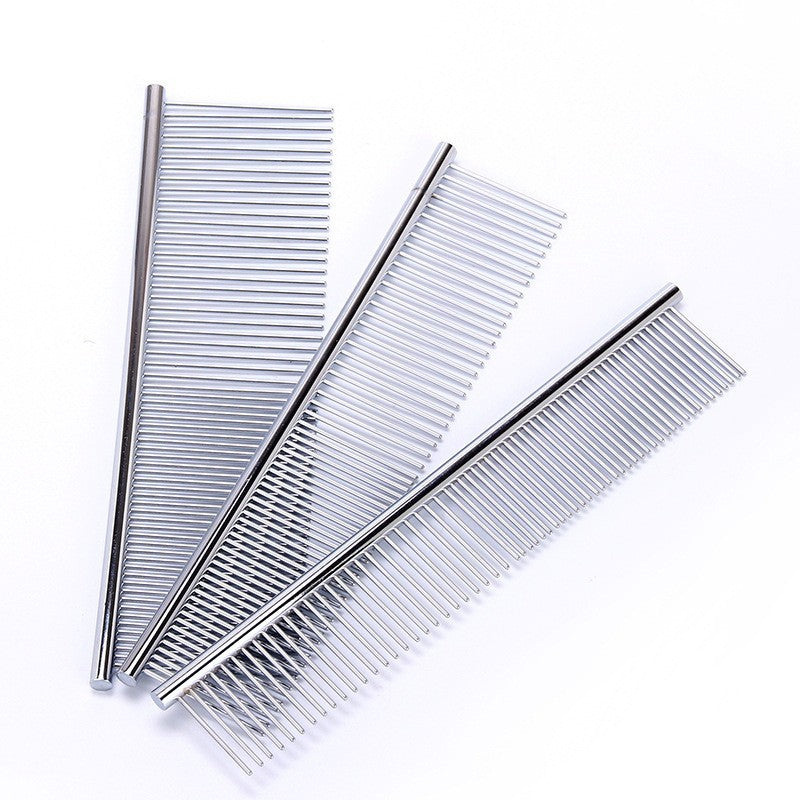 Stainless Steel Dog Comb Grooming Tool Small Medium Large 5