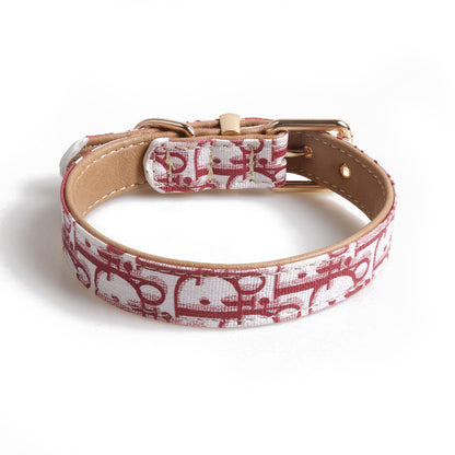 PU Dog Collar Adjustable with Metal Buckle Various Sizes 6