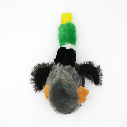 Plush Dog Toy Duck Soft Squeaky Interactive Toy 4