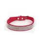 Sparkling Rhinestone Nylon Dog Collar Adjustable Sizes 3