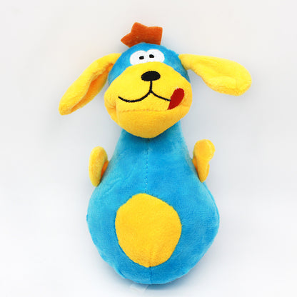 Big Belly Plush Dog Toy Squeaky Soft Interactive 5