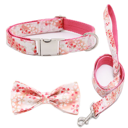 Polyester Dog Collar Adjustable Lettering Design XS to L 6
