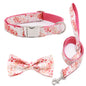 Polyester Dog Collar Adjustable Lettering Design XS to L 6