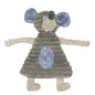 Corduroy Plush Rabbit and Mouse Dog Toy 21.5 x 14cm 3