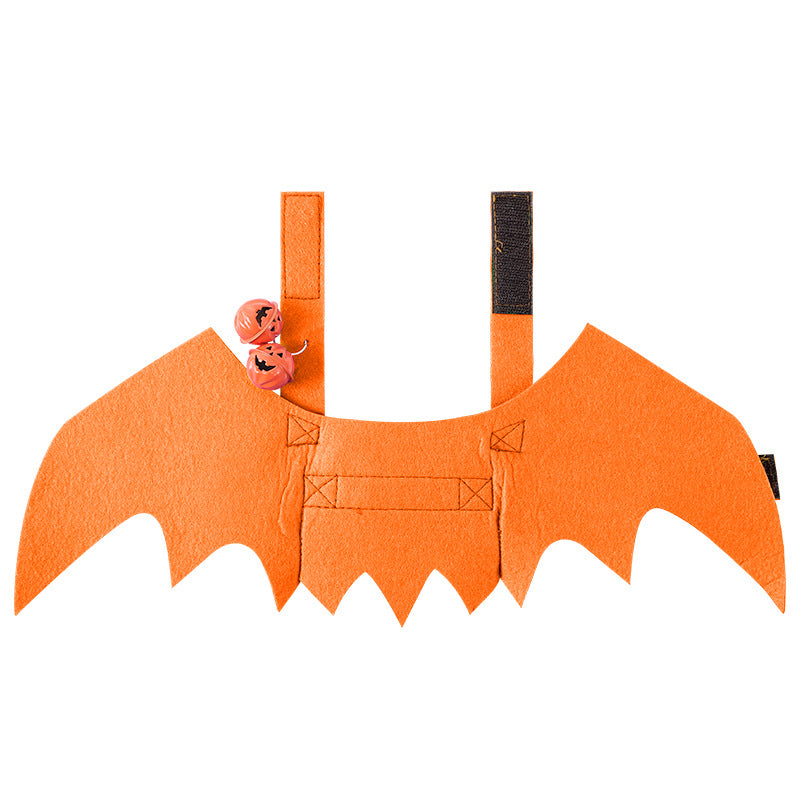 Fabric Cat Wings Halloween Costume for Cats S M L Sizes 4