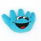 Plush Hand Shape Dog Toy Soft Smiling Face 10x12cm 6