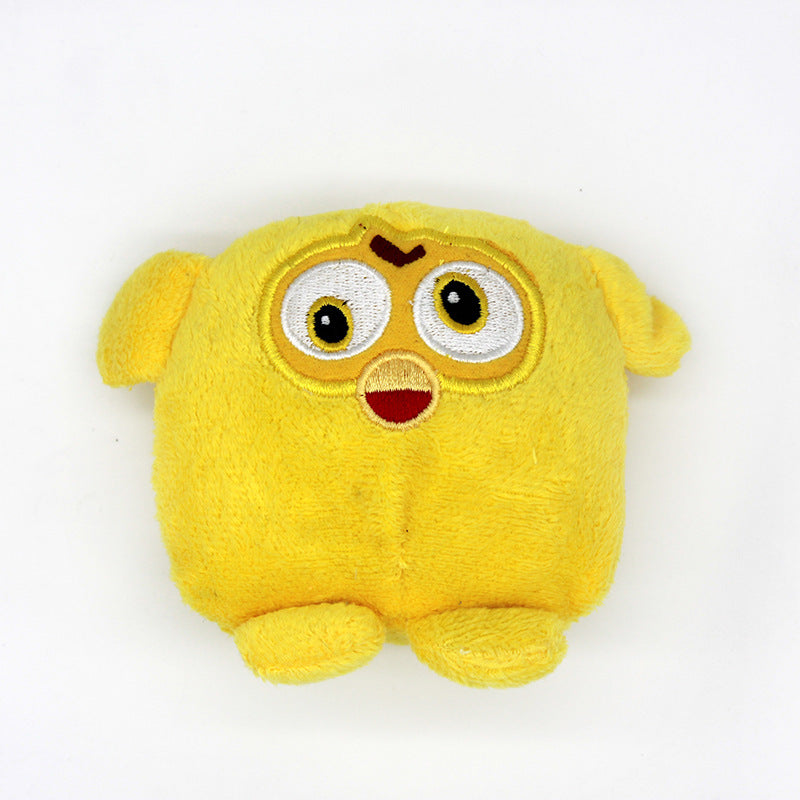 Plush Owl Dog Toy Soft Squeaky Interactive Toy 8