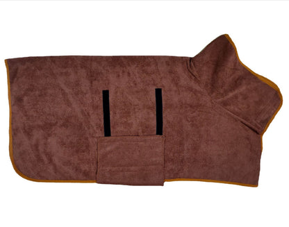 Water Absorbing Dog Bathrobe Quick Drying Microfiber Fabric 8